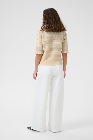 Pull-over CULTURE en beige