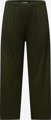 Pantaloni 'Inka' di ABOUT YOU Curvy in verde: frontale