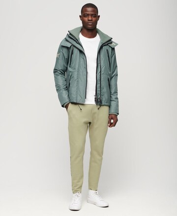Superdry Tapered Trousers 'Sport Tech' in Grey