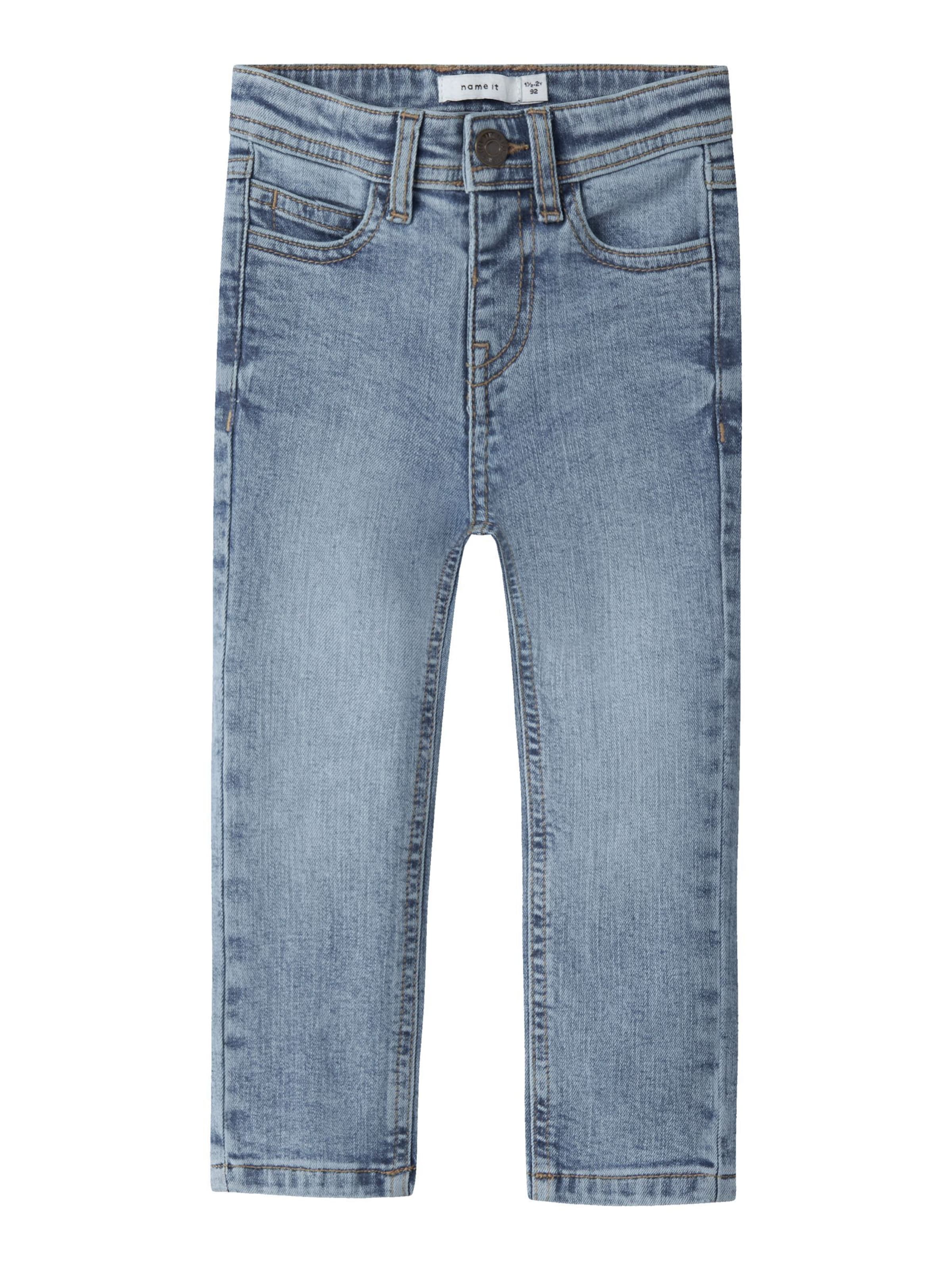 Jeans 'NMMSILAS' de la NAME IT pe albastru: față