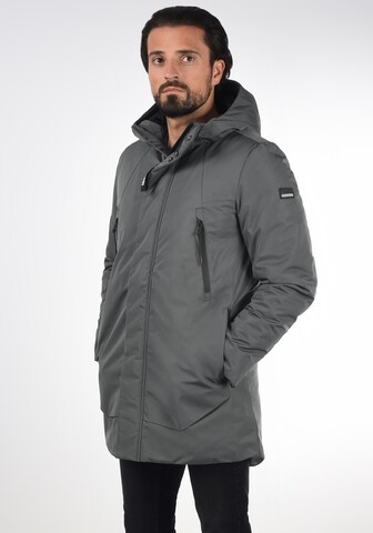 !Solid Winterparka 'Rapho' in Grijs: voorkant