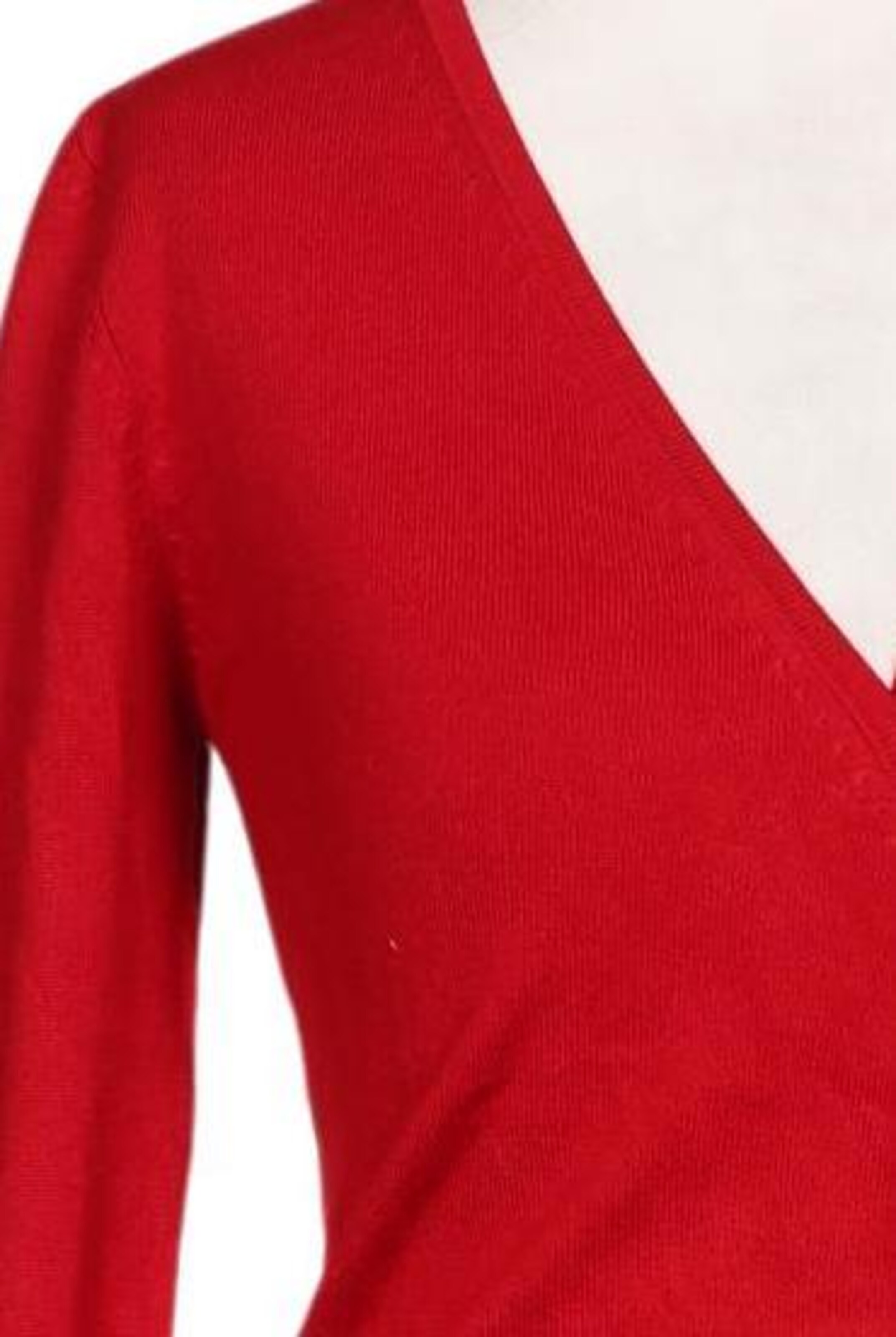 HALLHUBER Sweater & Cardigan in S in Red