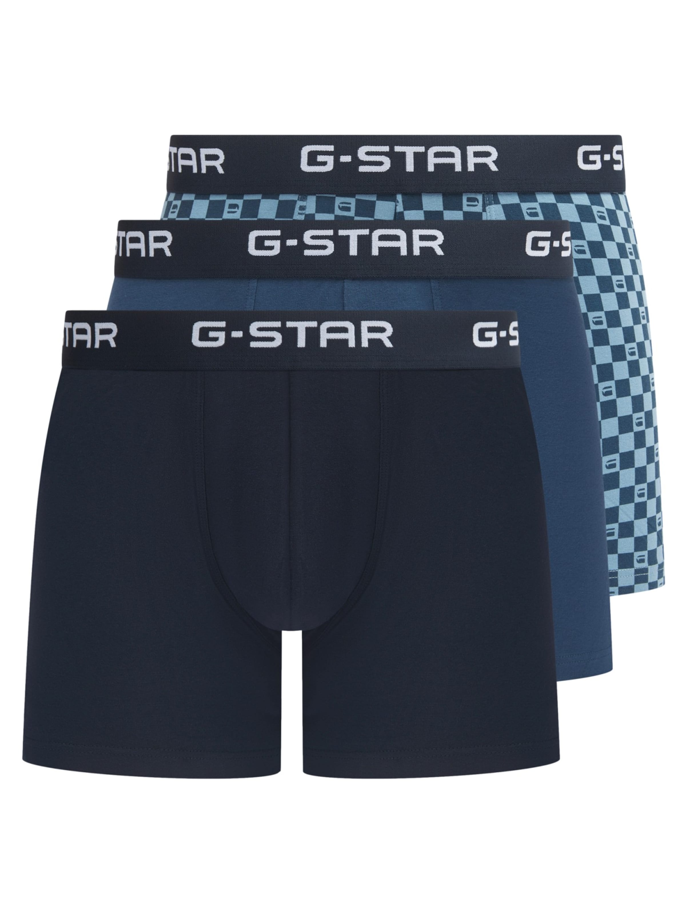 G-STAR Boxers 'Ember' en bleu / bleu marine / bleu clair, Vue avec produit