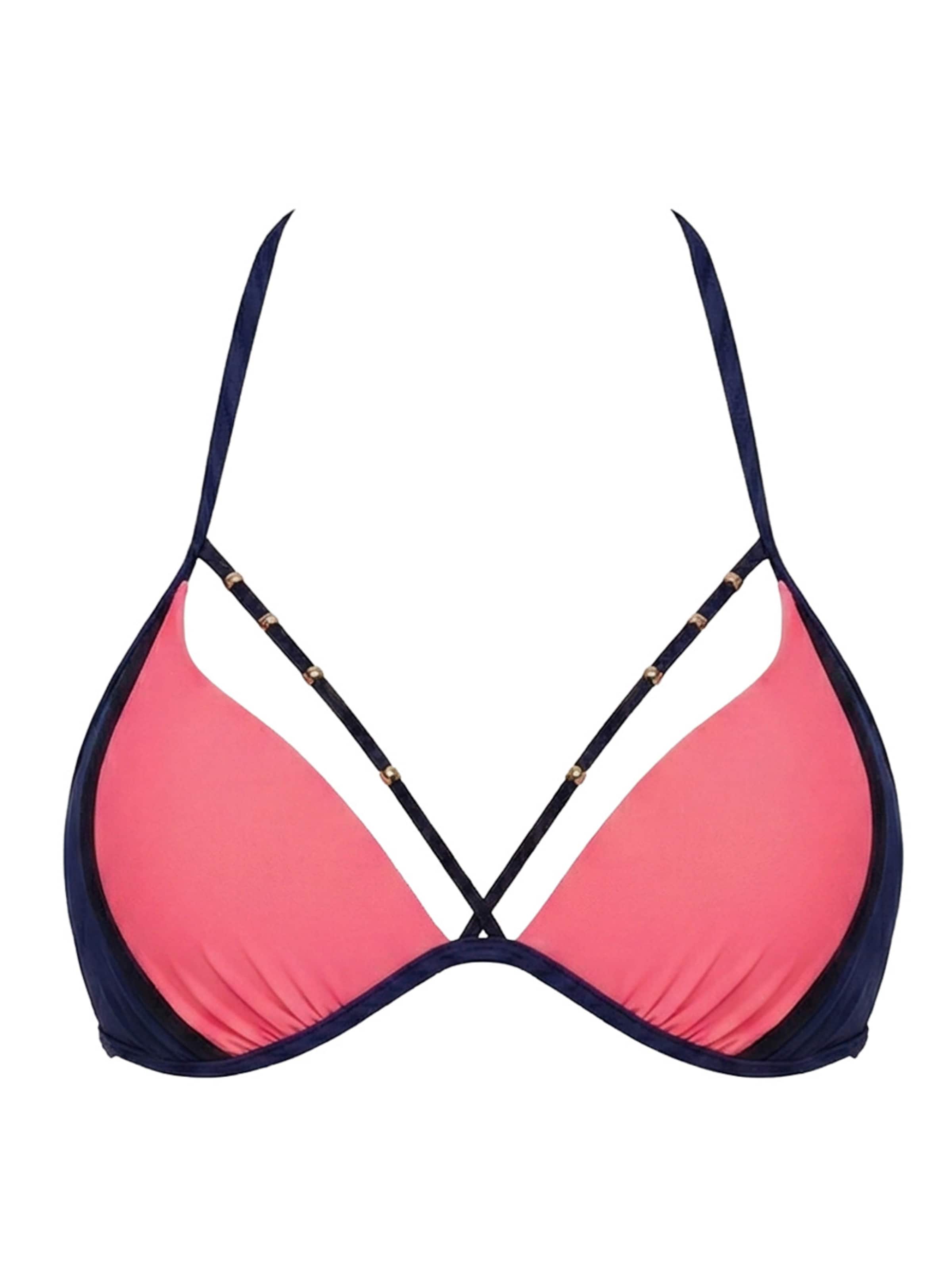 Marko Push-up Bikini top 'Rose M-818 (2)' in Orange