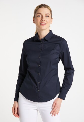 usha BLUE LABEL - Blusa em azul: frente