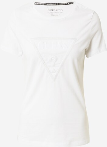 GUESS Shirt 'Angelina' in Wit: voorkant