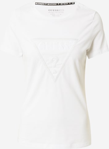 GUESS T-Shirt 'Angelina' in Weiß: predná strana