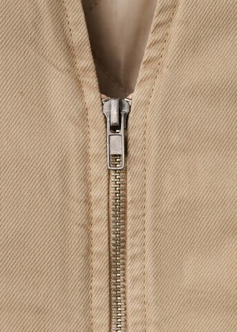 MANGO MAN Vest 'Want' in Beige