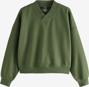 Felpa di Next in verde: frontale