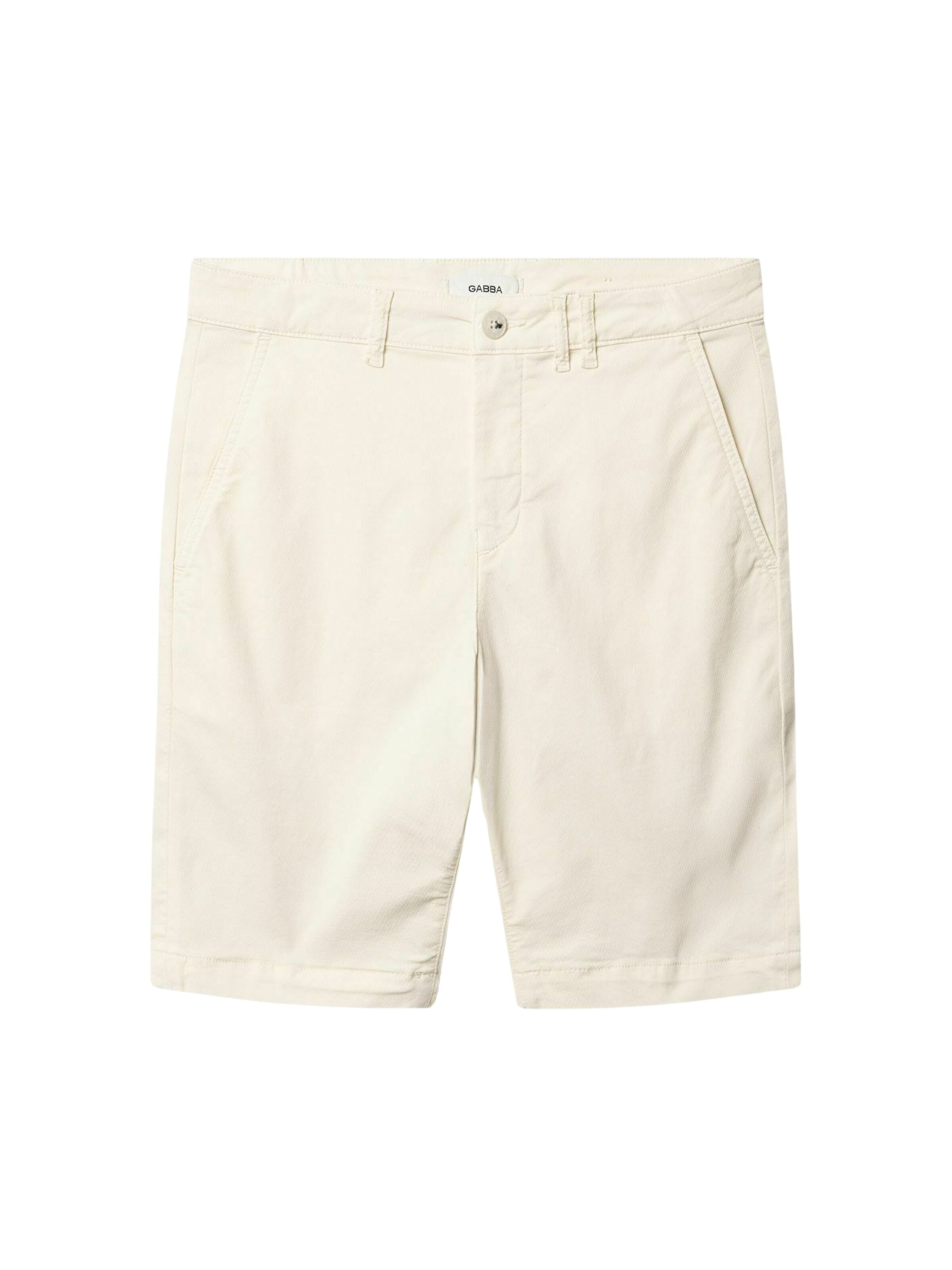 GABBA Broek ' GABjet ' in Wit: voorkant