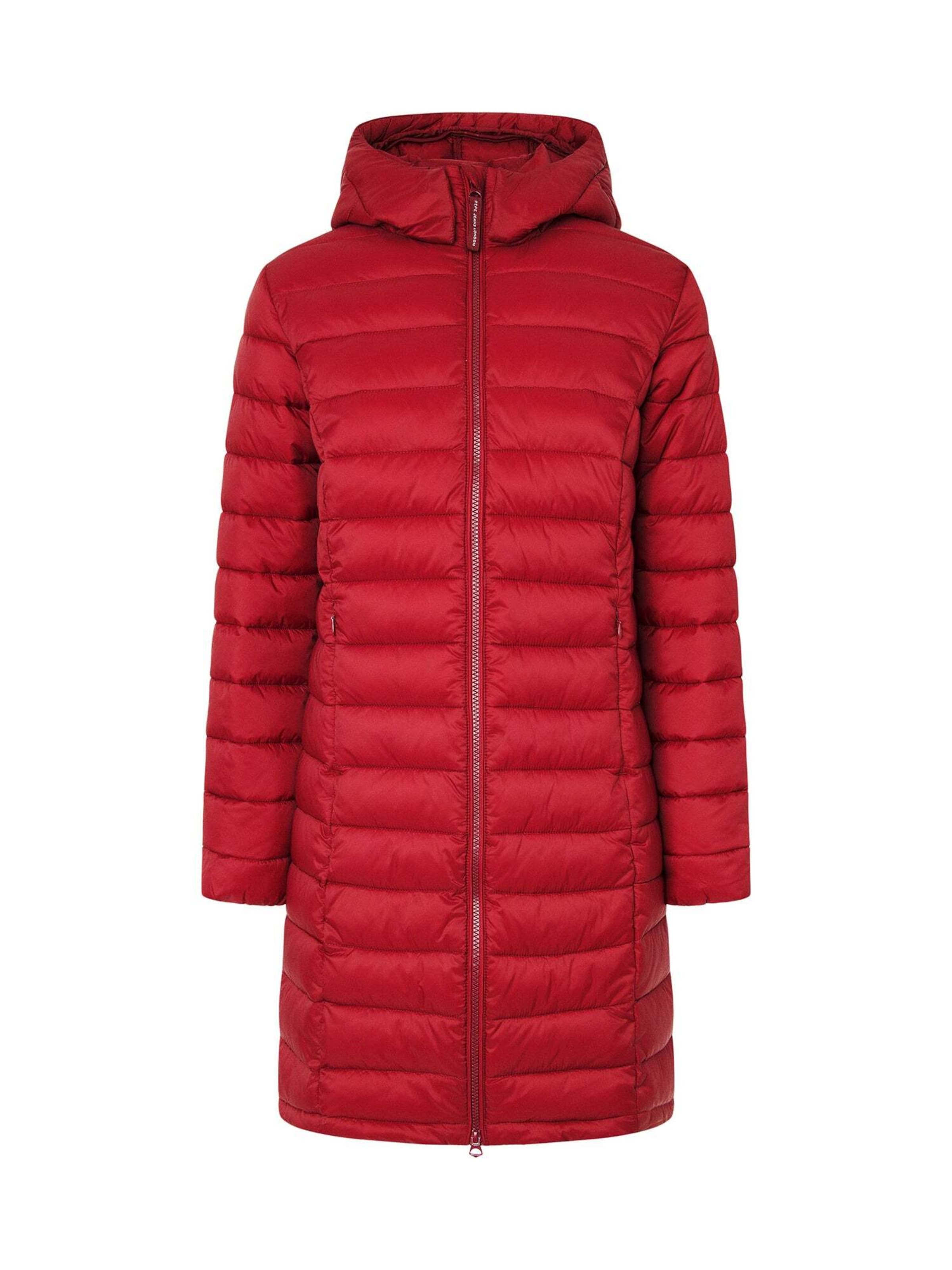 Pepe Jeans Winter Coat 'AMMY' in Red: front