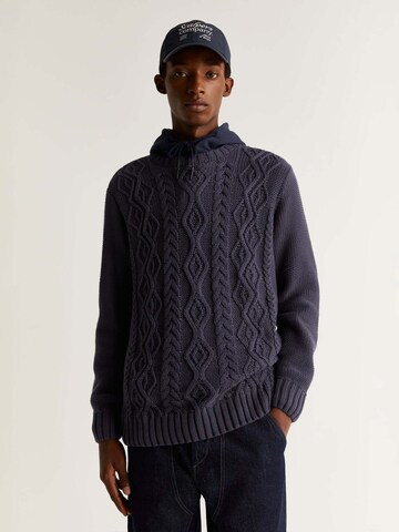 Scalpers Pullover in Blau: predná strana