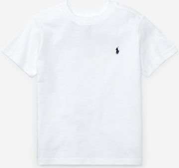 T-Shirt Polo Ralph Lauren en blanc : devant