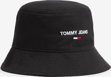 Pălărie de la Tommy Jeans pe negru: față