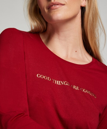 Hunkemöller - Camiseta de noche en rojo