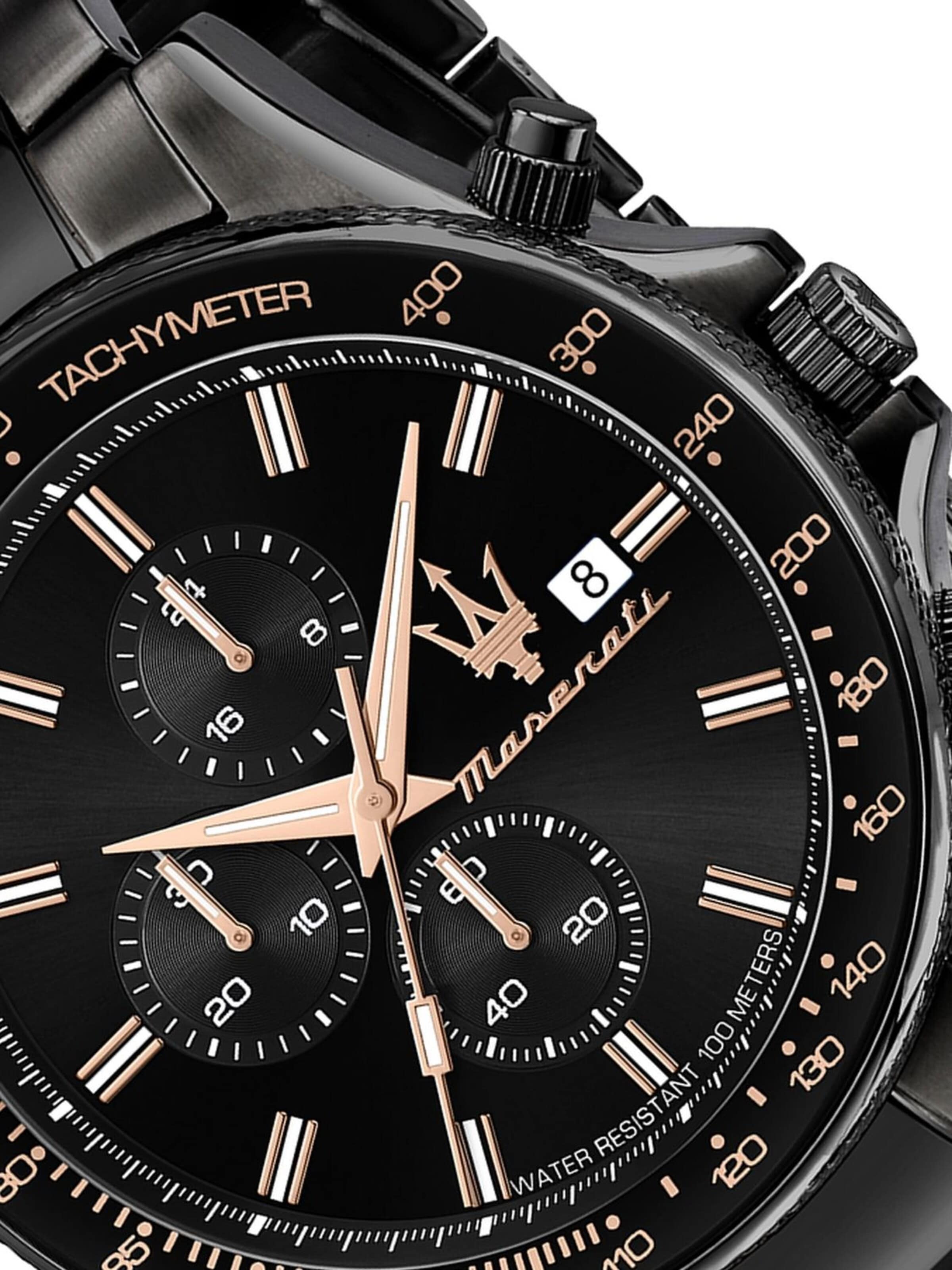 Maserati - Reloj analógico en negro