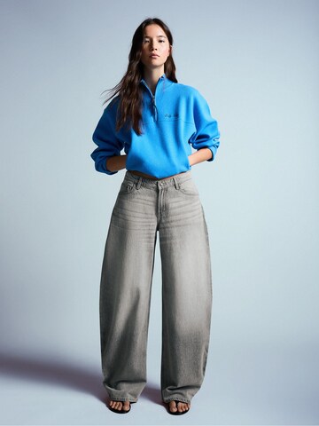 Bershka Baggy Farmer - szürke