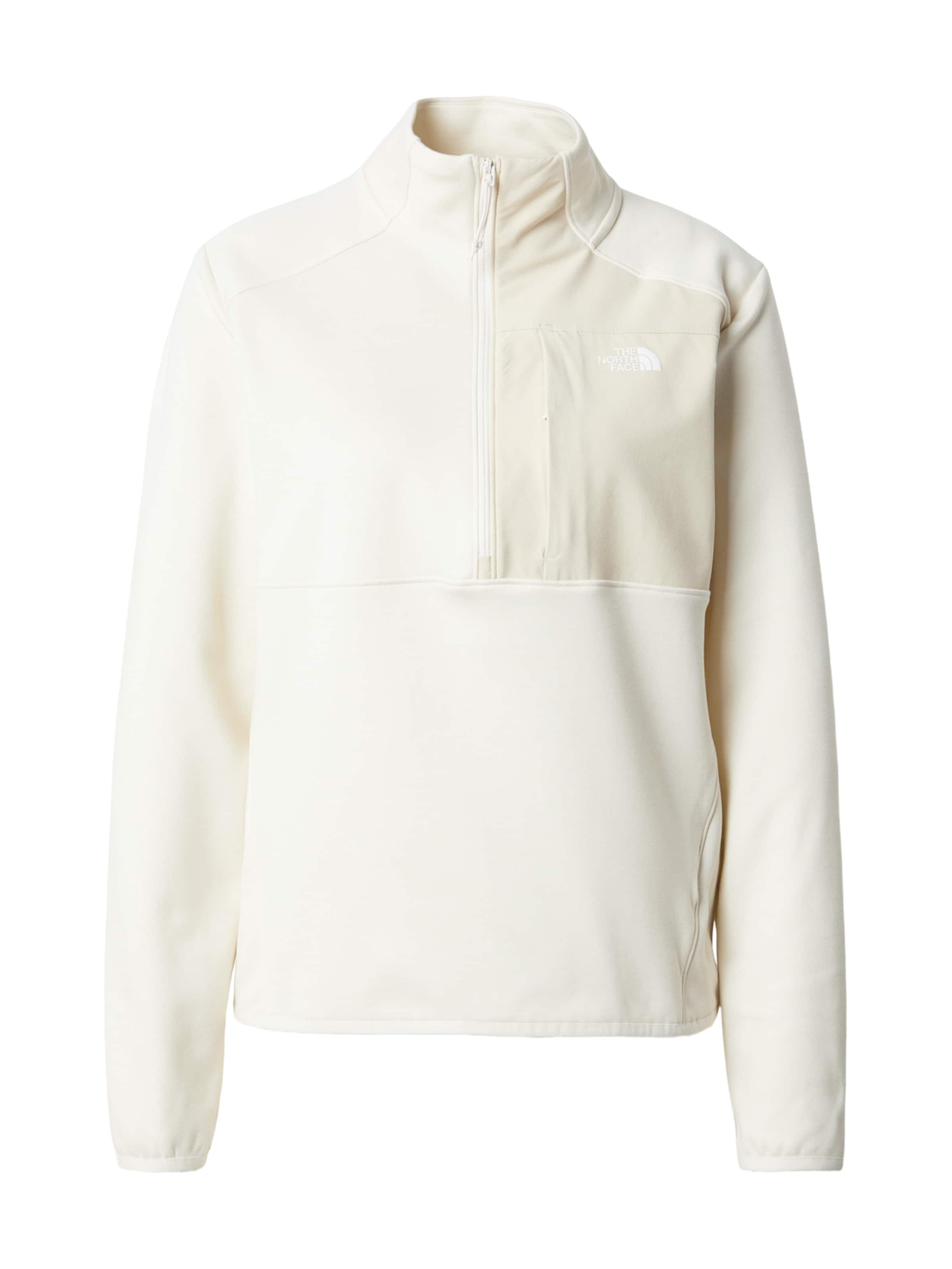 balta THE NORTH FACE Sportinis megztinis 'PERFORMANCE': priekis