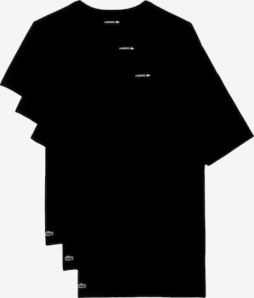 T-Shirt LACOSTE en noir : devant