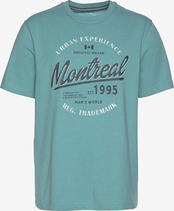 Man's World Shirt 'RH' in Blue: front