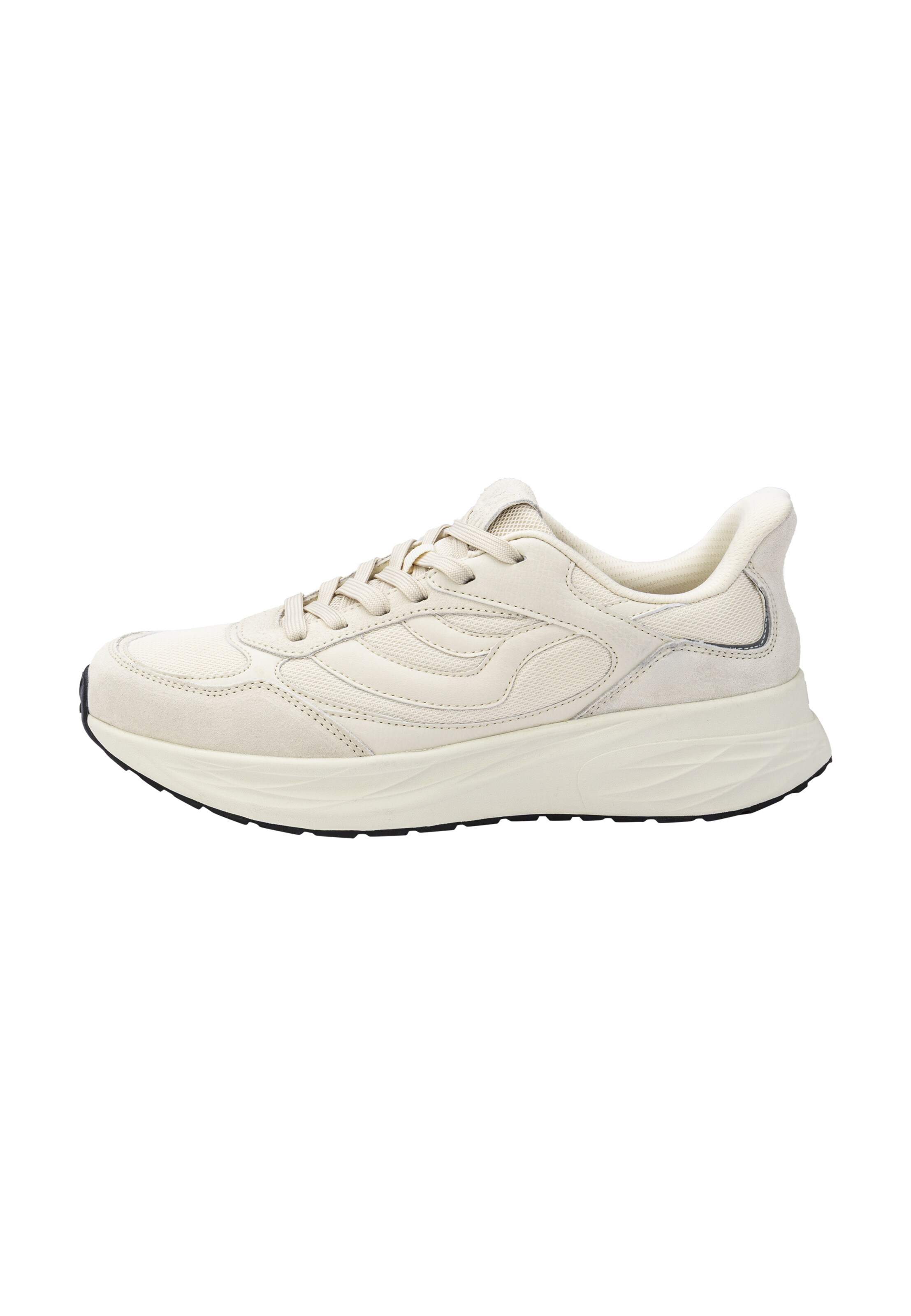 Sneaker alta di LLOYD in beige: frontale