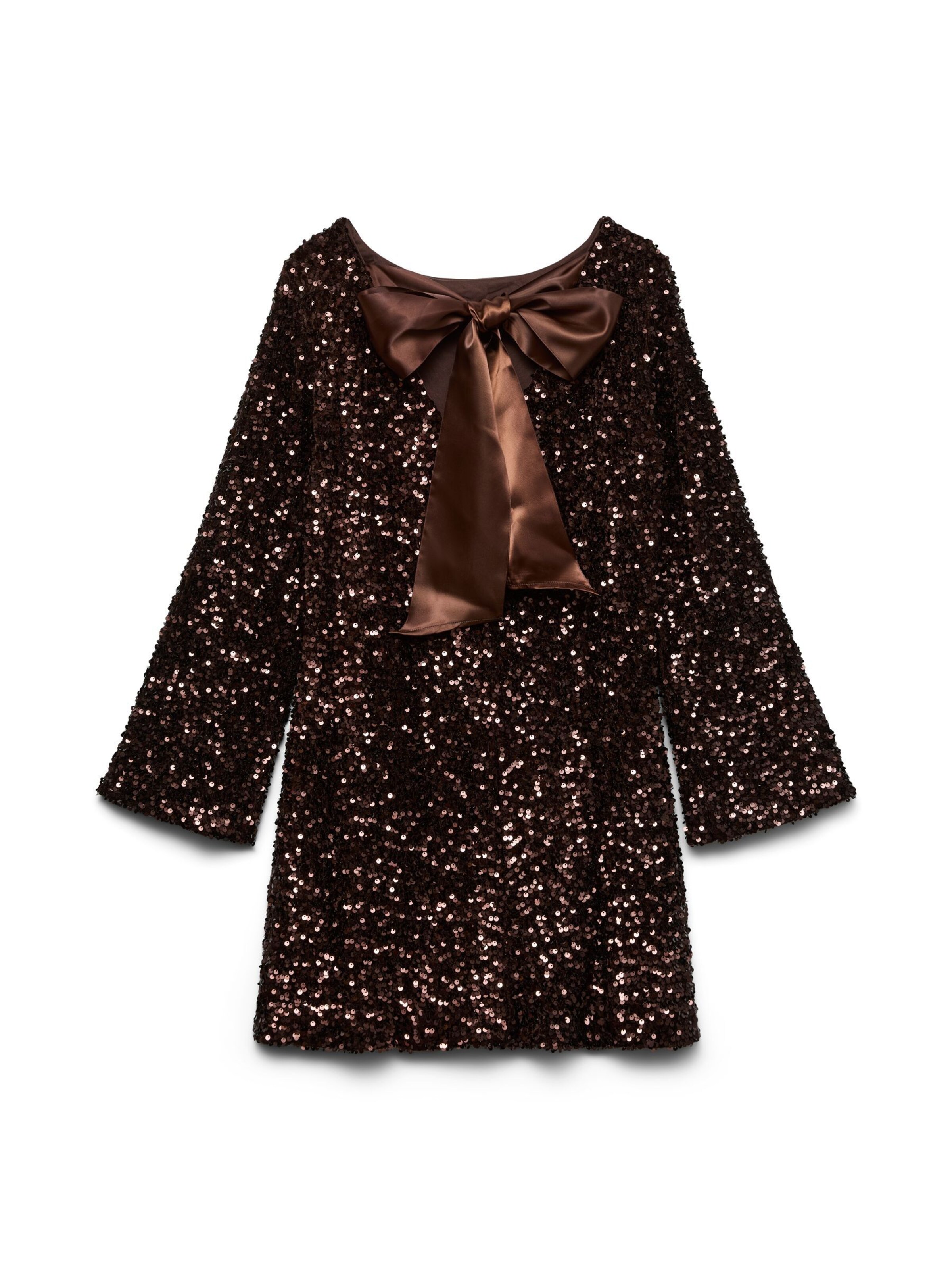 VERO MODA Jurk in Bruin