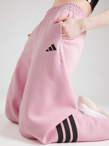 ADIDAS SPORTSWEAR Loosefit Παντελόνι φόρμας 'Future Icons' σε ροζ