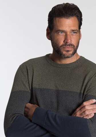 Man's World Pullover in Blau