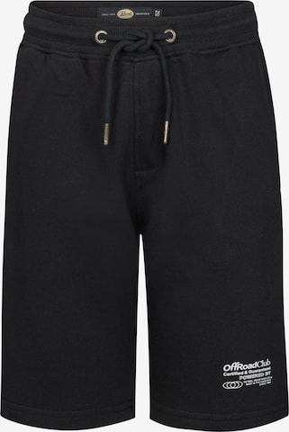 Petrol Industries Broek 'Alamos' in Zwart: voorkant