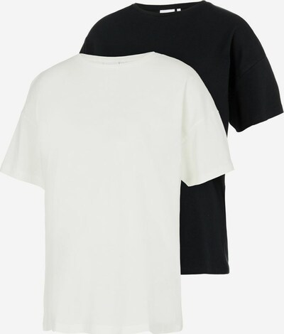 MAMALICIOUS Shirt in Black / White, Item view