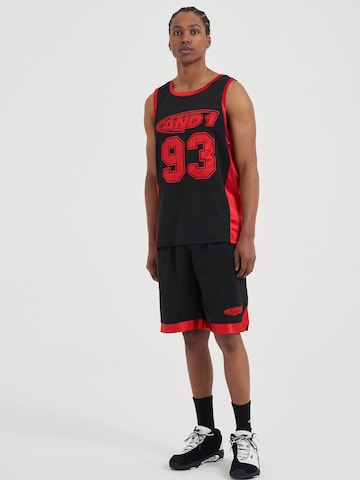 AND1 Shirt '93 Airtex' in Schwarz