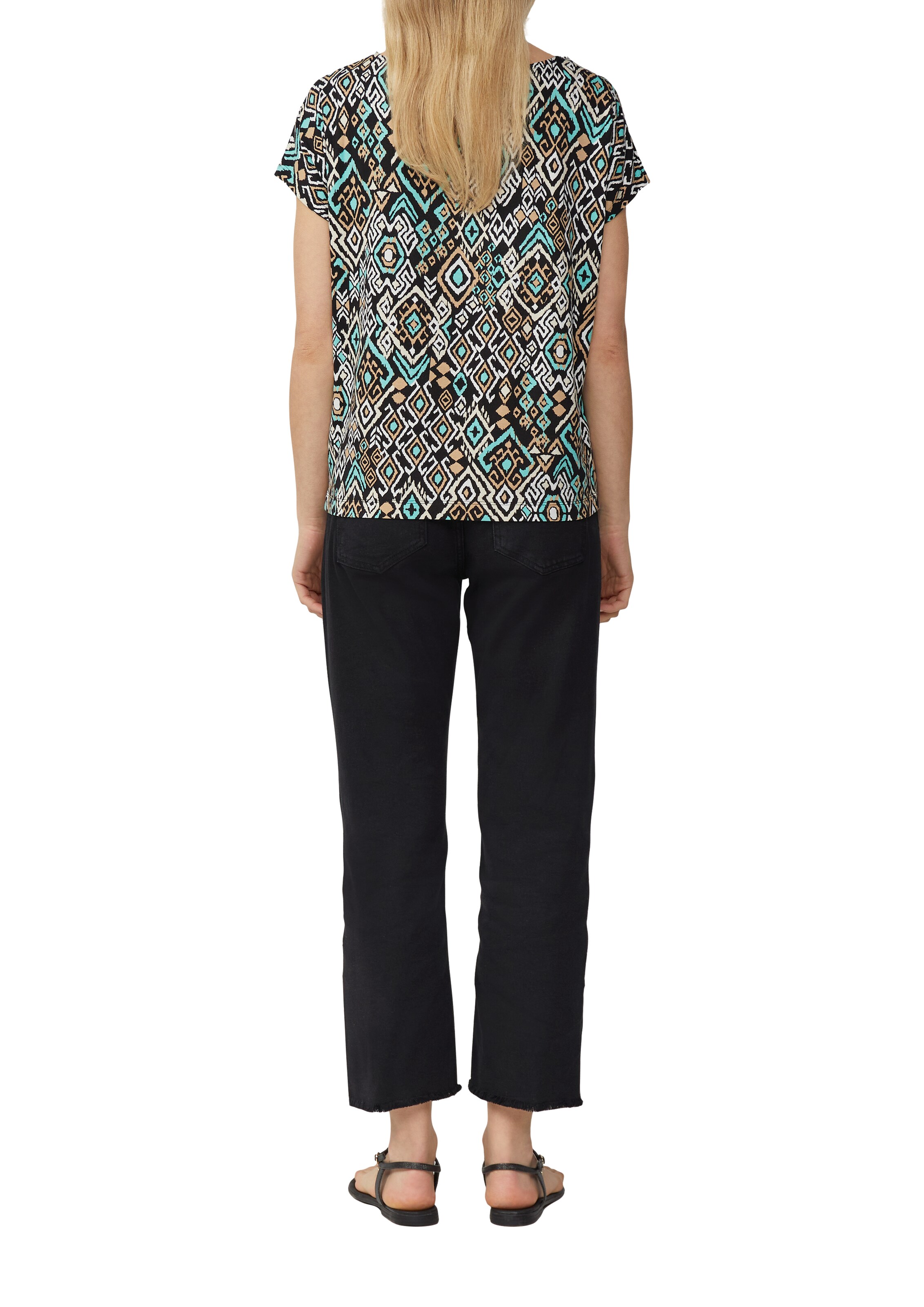 melns s.Oliver T-Krekls