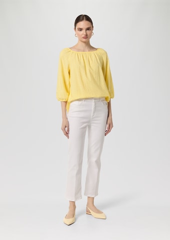 comma casual identity Blouse in Geel
