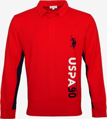 U.S. POLO ASSN. Poloshirt in Rot: predná strana