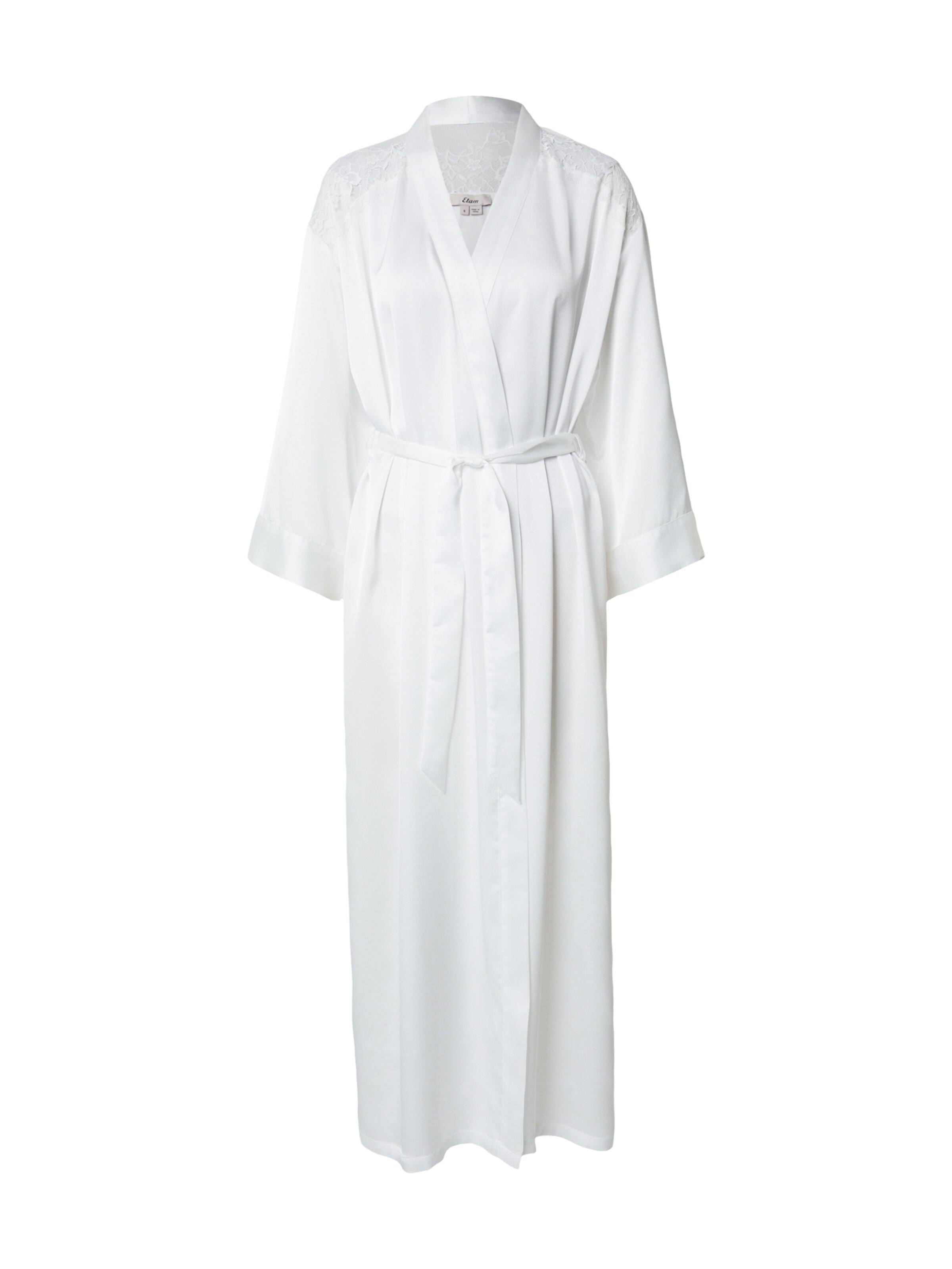Robe de chambre 'MASCARADE' ETAM en blanc : devant