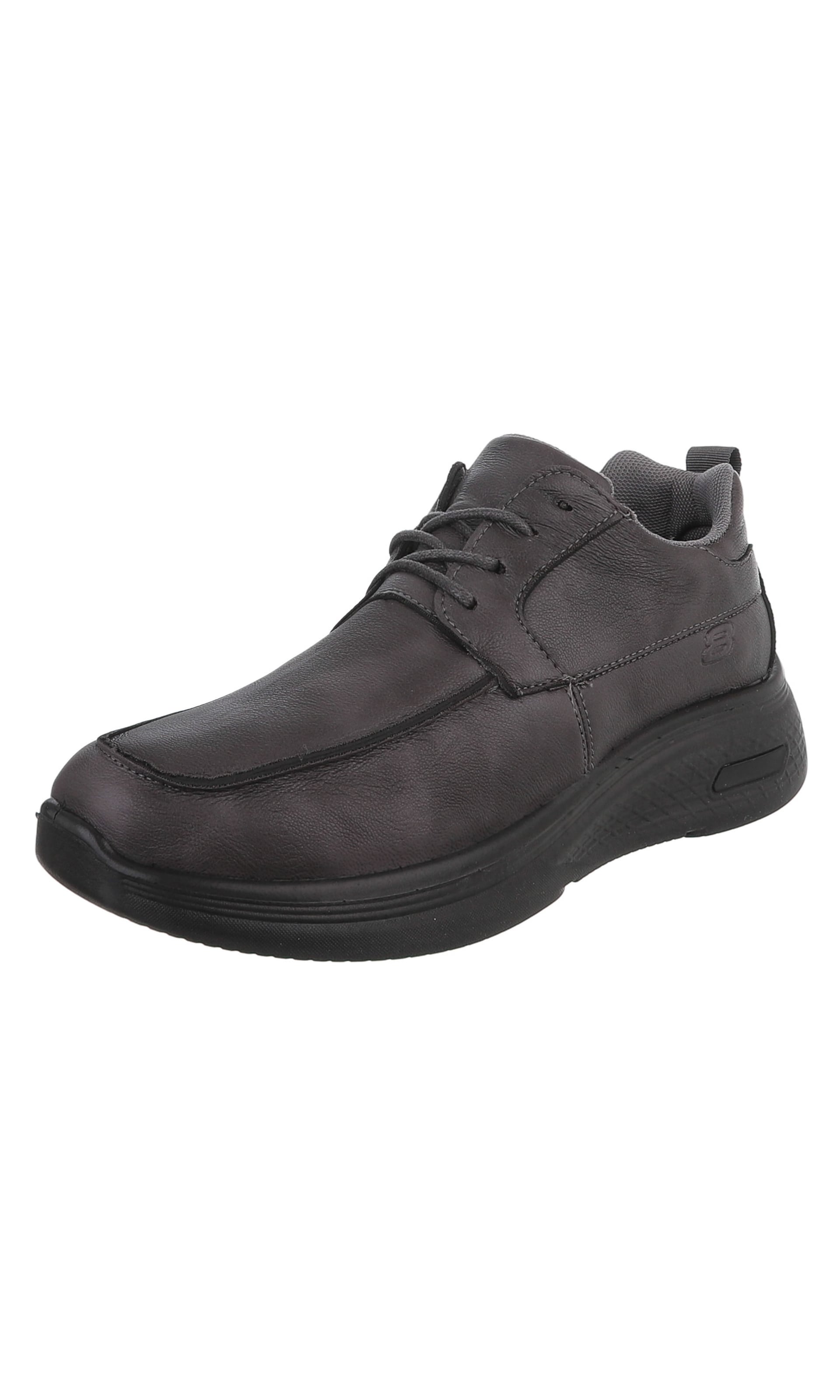 CoolWalk Lace-Up Shoes in Grey: front