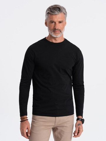 T-Shirt Ombre en noir : devant