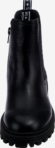 TOM TAILOR Chelsea Boots in Schwarz