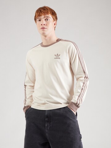 ADIDAS ORIGINALS Shirt 'Adicolor Classics' in Beige: front