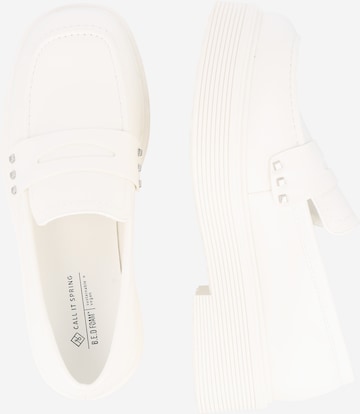 CALL IT SPRING Classic Flats 'LIMITLESS' in White