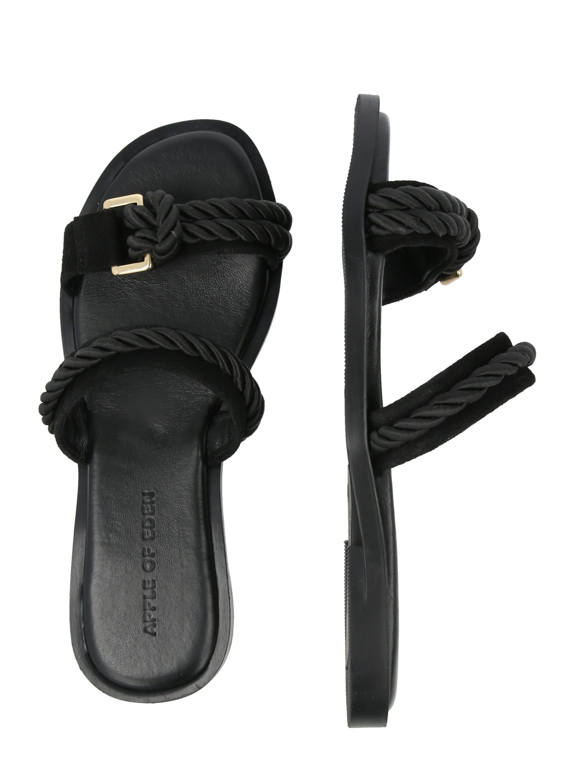 Apple of Eden Slippers 'ADA 1' in Black