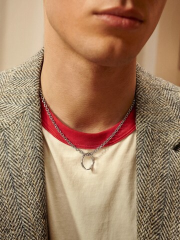 Sidegren Necklace 'Molten' in Silver