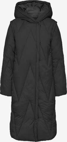 SELECTED FEMME Winter Coat 'Trine' in Black: front