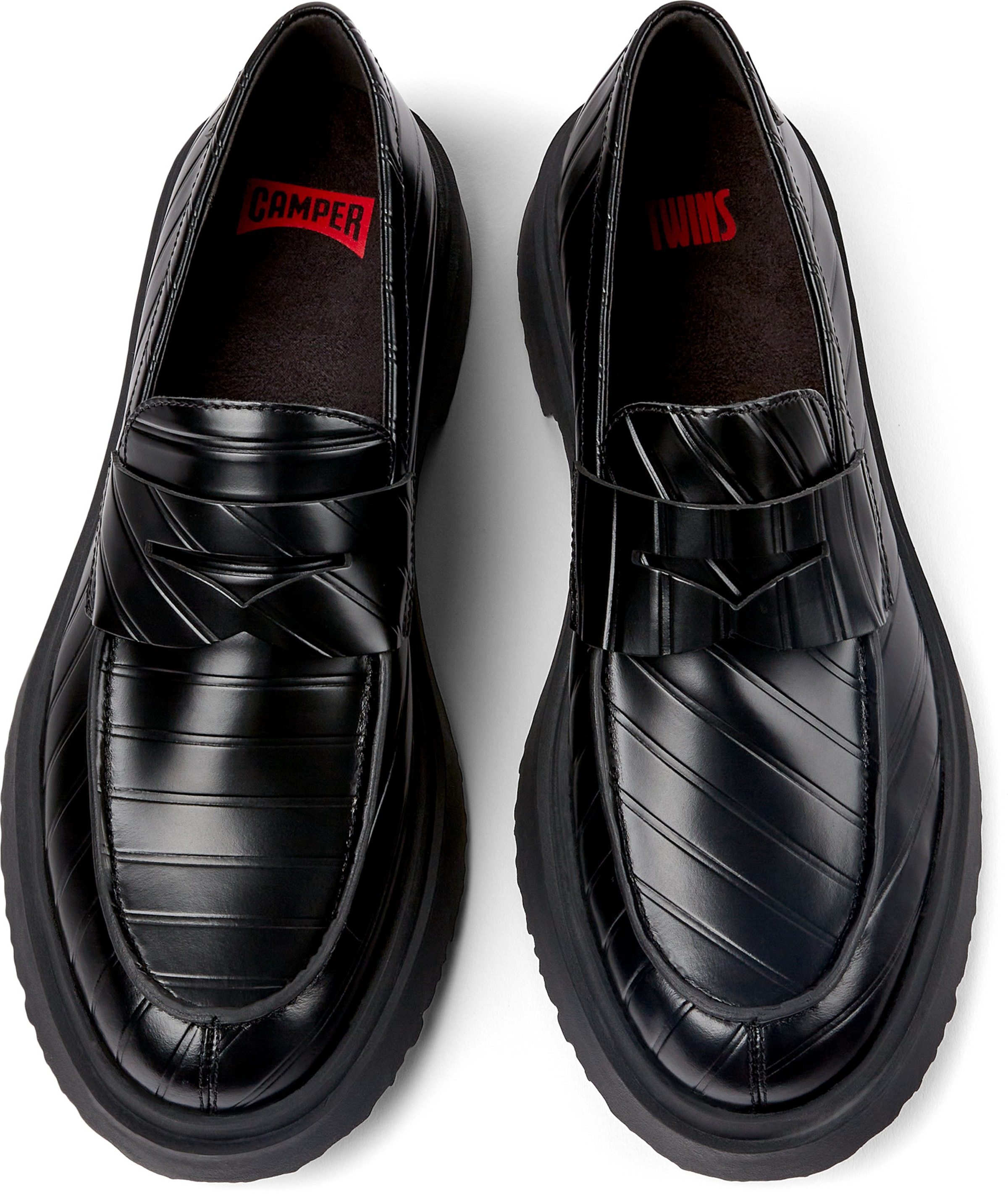 CAMPER Slipper 'Walden Twins' in Schwarz