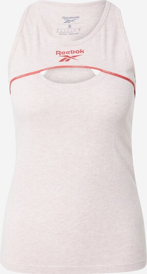 Reebok Sport Αθλητικό τοπ σε κρεμ / καραμέλα, Άποψη προϊόντος