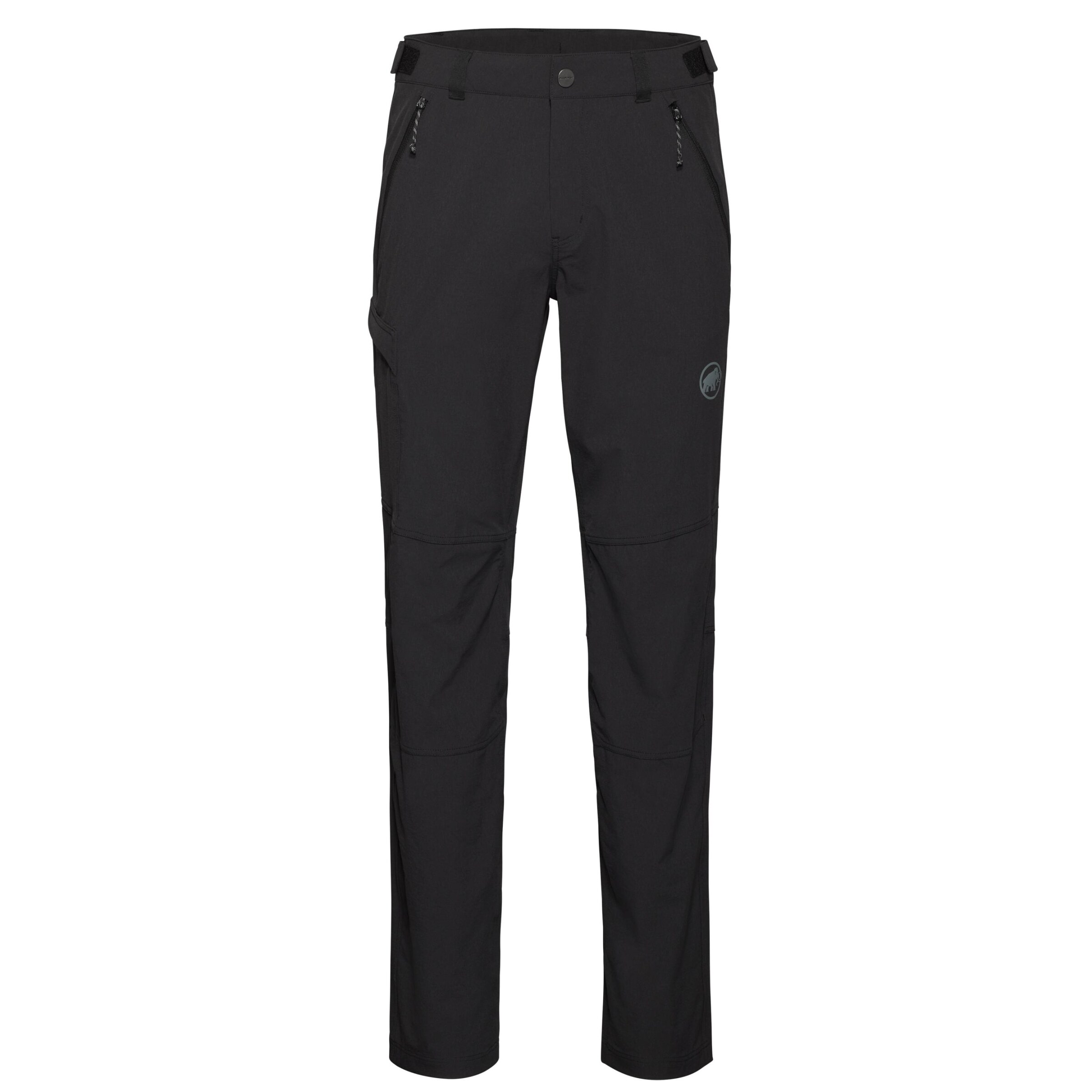MAMMUT Regular Workout Pants 'Runbold IV Pants' in Black: front