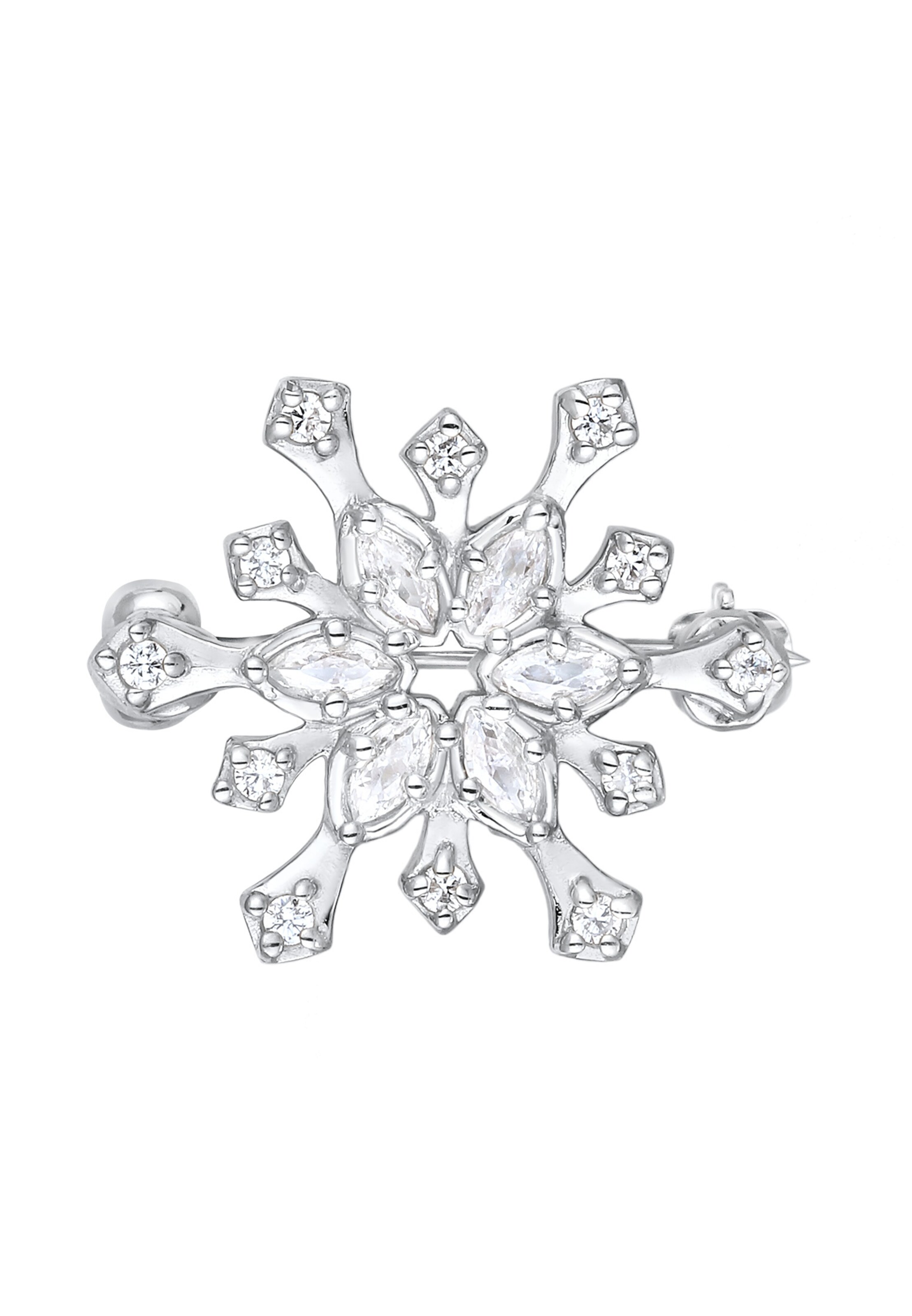 ELLI Brosche in Silber: Vorderseite