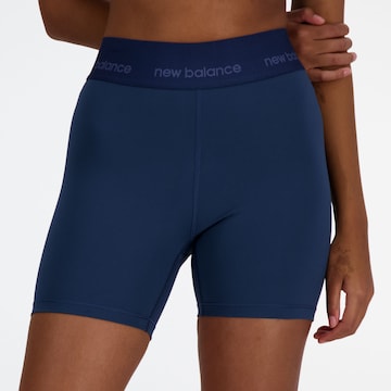 Skinny Pantalon de sport 'Sleek 5' new balance en bleu : devant