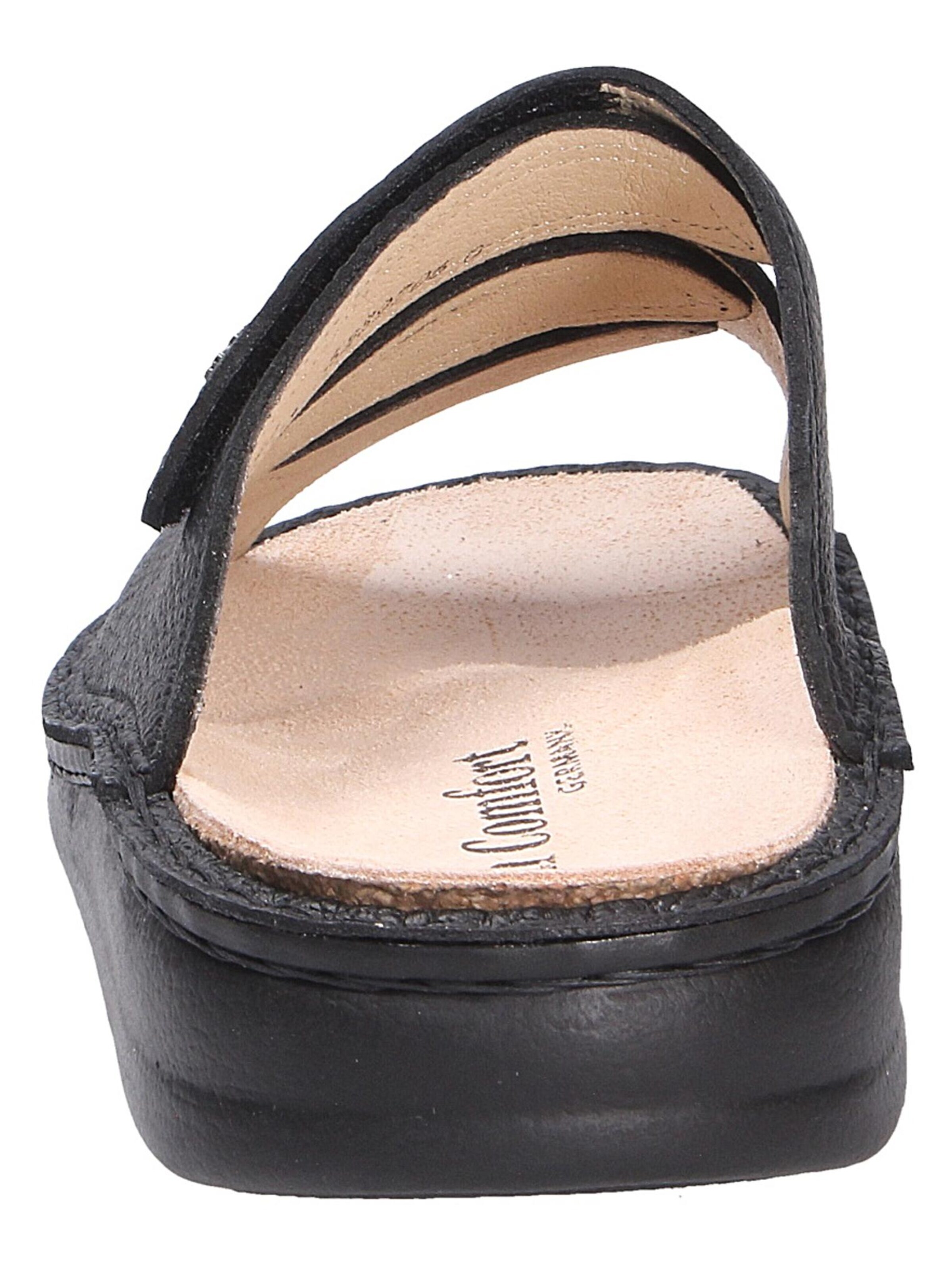 Finn Comfort Mules 'KORFU' in Black