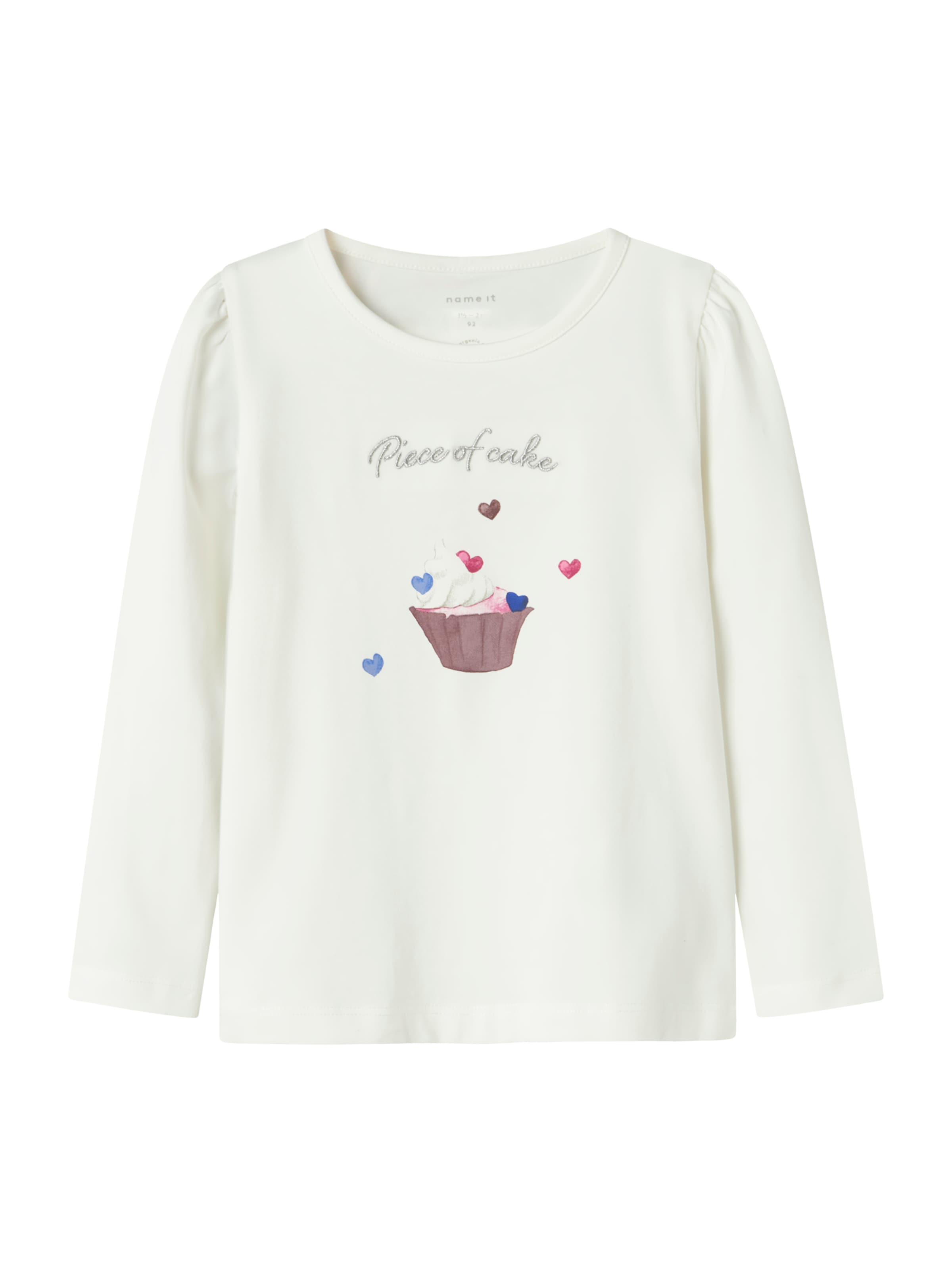 NAME IT Μπλουζάκι 'NMFNETTA' σε λευκό: μπροστά